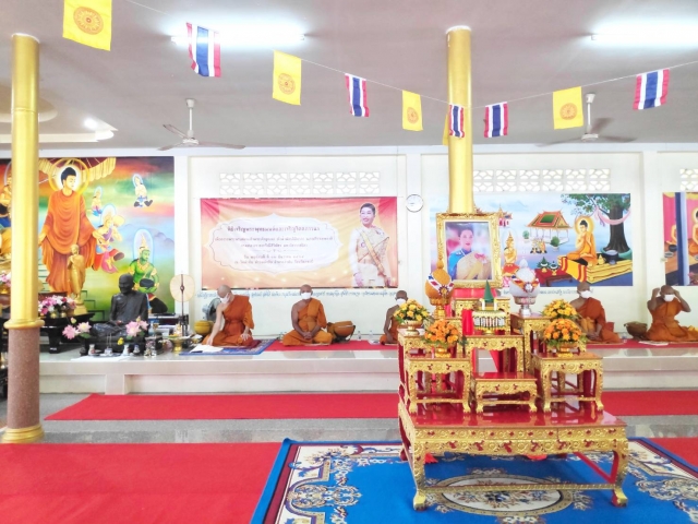 ร่วมพิธีเจริญพระพุทธมนต์และเจริญจิตตภาวนาเพื่อถวายพระพรแด่สมเด็จพระเจ้าลูกยาเธอ เจ้าฟ้าพัชรกิติยาภา