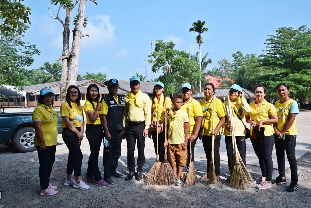 โครงการ วัด ประชา รัฐ สร้างสุข : กิจกรรม Big Cleanning Day ครั้งที่ 2