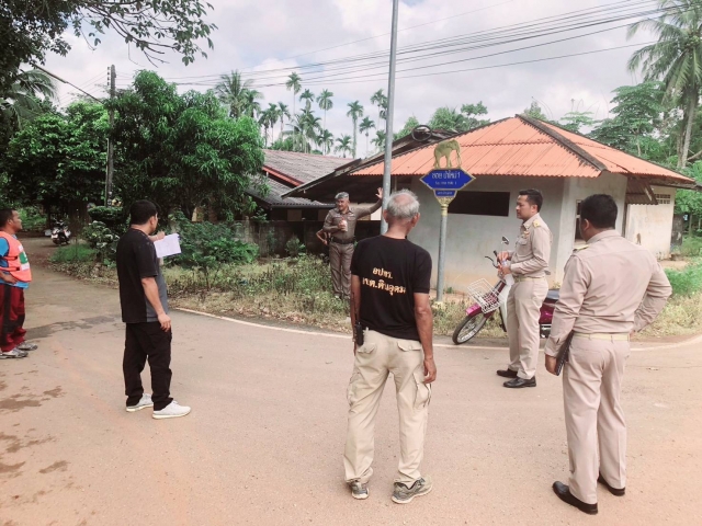 ลงพื้นที่สำรวจจุดเสี่ยงที่อาจก่อให้เกิดอุบัติเหตุบนท้องถนน